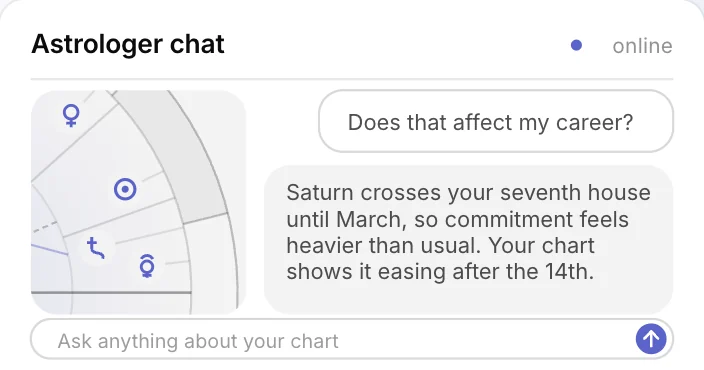 Astrologer chat
